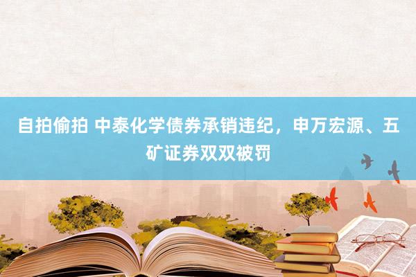 自拍偷拍 中泰化学债券承销违纪，申万宏源、五矿证券双双被罚