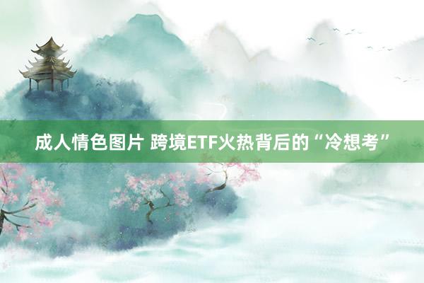 成人情色图片 跨境ETF火热背后的“冷想考”