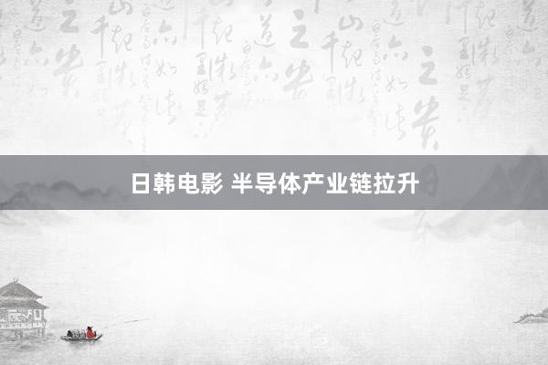 日韩电影 半导体产业链拉升